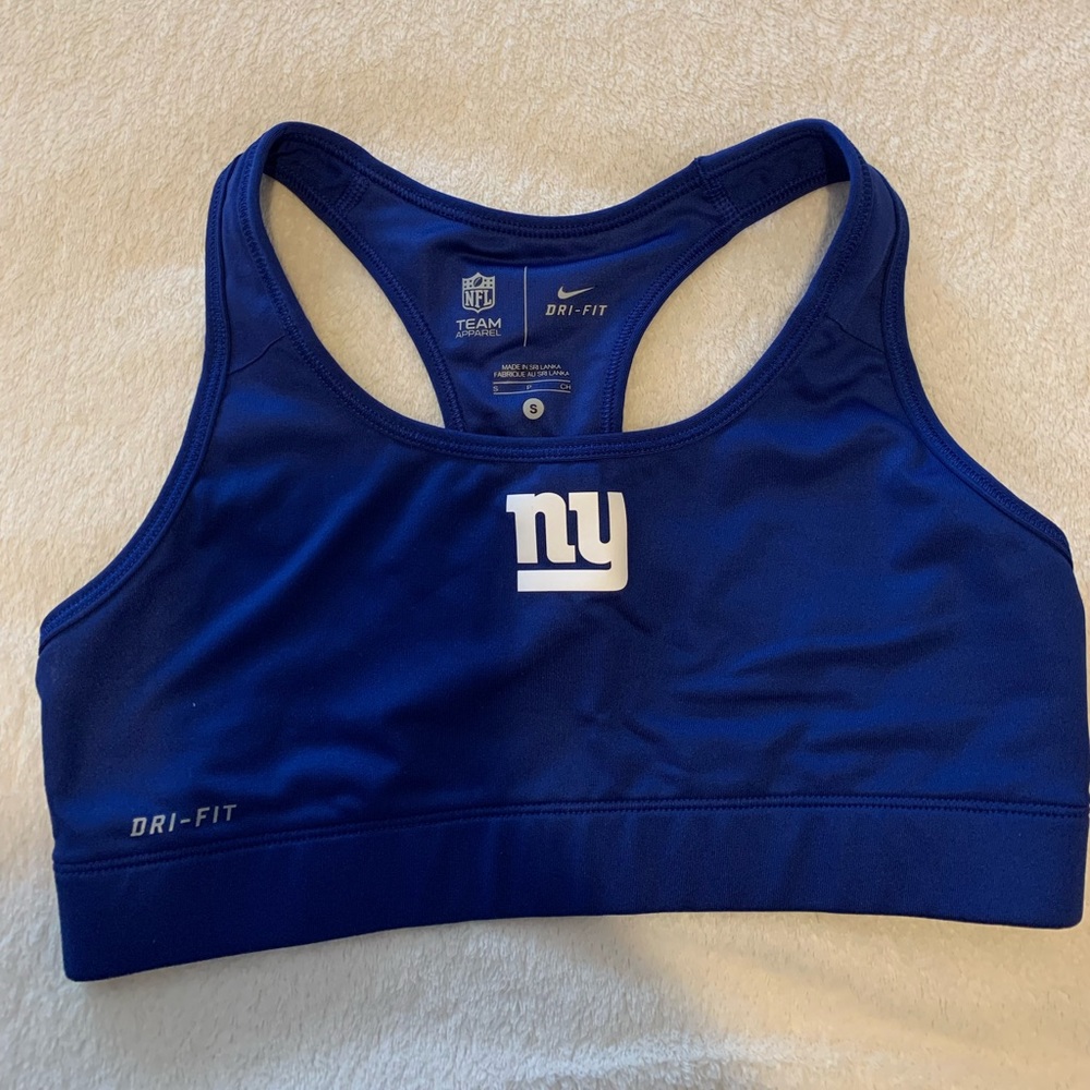 NY Giants Nike sports bra